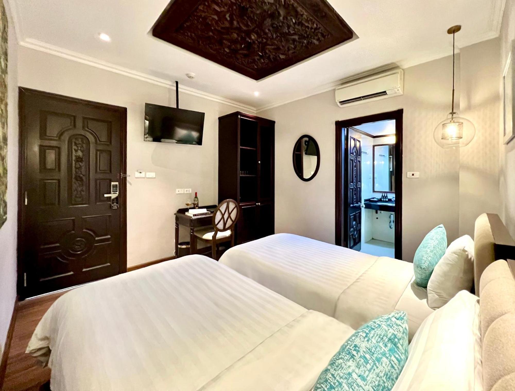 Hanoi Graceful Hotel And Travel Quarto foto